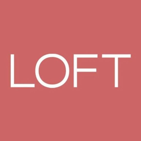 Loft Women's Mixed Media Rust Print V-neck 3/4 Length Sleeve Pullover Top - Picture 13 of 14